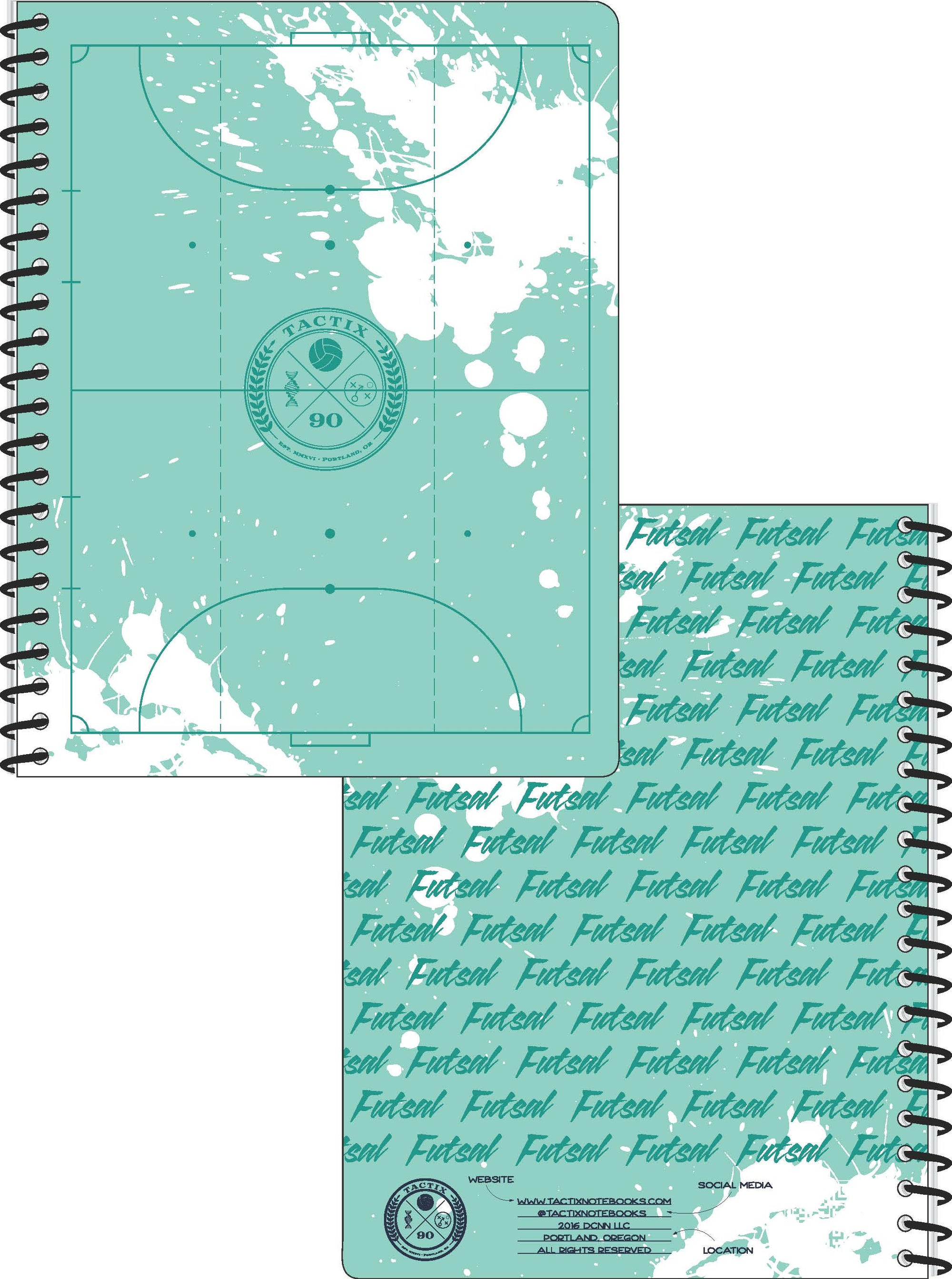 Notebooks - Futsal – Tactix Notebooks